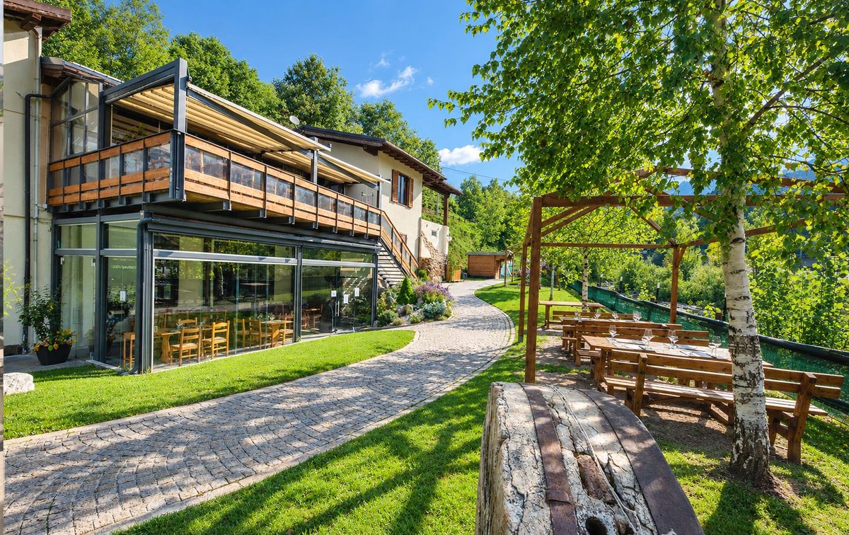 Il Vecchio Mulino in estate